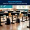Flash Furniture Student Desk Open Front Student Desk, Gray, 17-3/4" D X 28-1/4" to 31-1/2" H, 23.5" W X Grey YU-YCY-046-GG - alternate 9